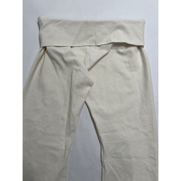 Shadow Hill Foldover Flare Pants in White - Picture 2 of 7